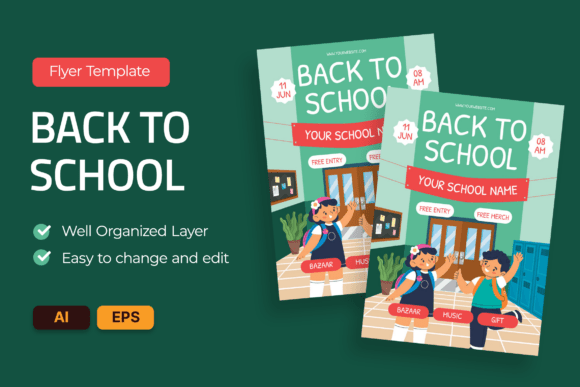 Back to School Day Flyer Template Evaluation