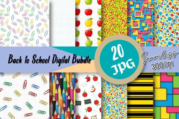 Back to School Digital Bundle for Creative Projects