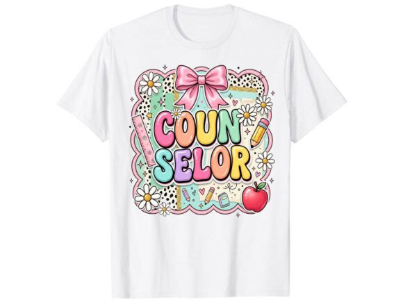Cute Counselor Back to School T-Shirt