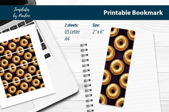 Donut Back to School Bookmarks Printable