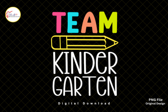 Elevating Early Education Branding with Team Kindergarten PNG Back to School Designs