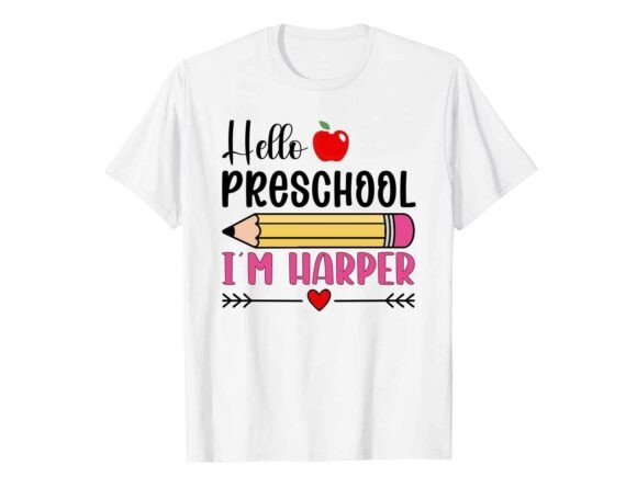 Hello Preschool Back to School T-Shirt