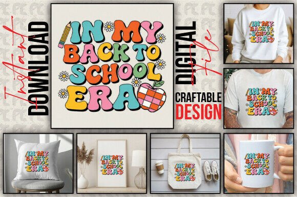 In My Back to School Era PNG: A Premium Design Asset