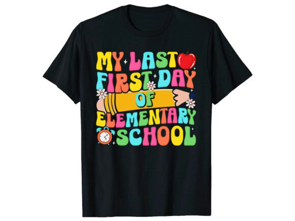 Last First Day Back to School T-Shirt
