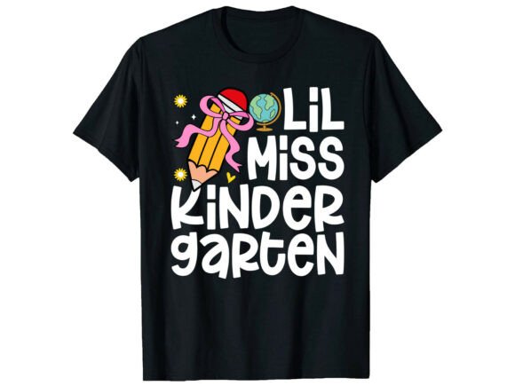 Miss Kindergarten Back to School Shirt