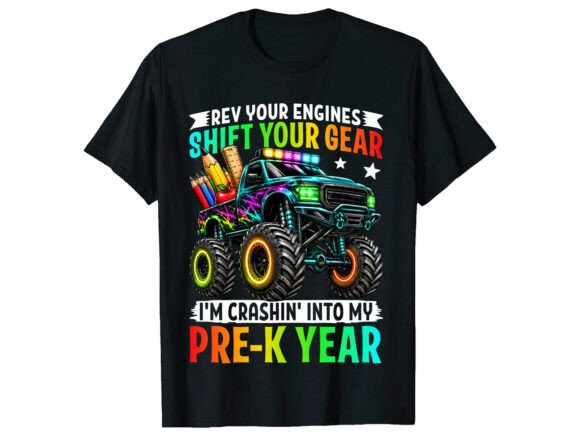 Pre-K Monster Truck Back to School Shirt: Bridging Creative Commerce and Early Childhood Education