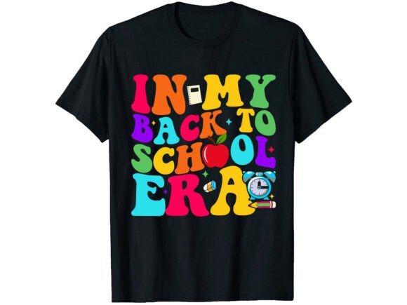 School Era Back to School T-Shirt: A Versatile Design for Every Creative Project
