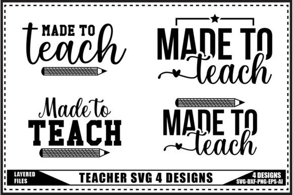 Teacher Svg, Back to School Svg 4 Design: The Ultimate Digital Solution for Educators and Crafters