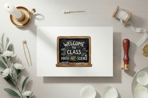 Transform Your Classroom with a Premium Back to School Welcome Chalkboard